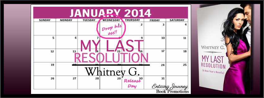 Release Day Banner - My Last Resolution